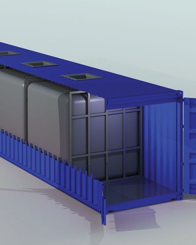 Fortress Portable Containerised Water Tank / 40ft