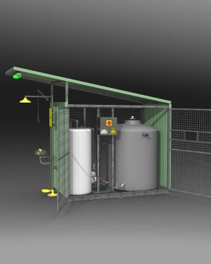 Chem-Ease Safety Shower