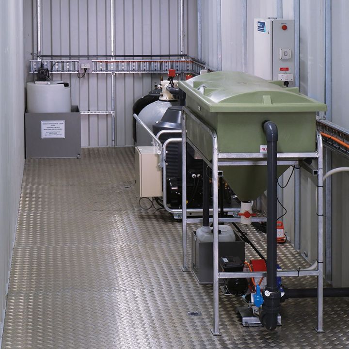 Containerised Washbay for Kalari - Protex Water